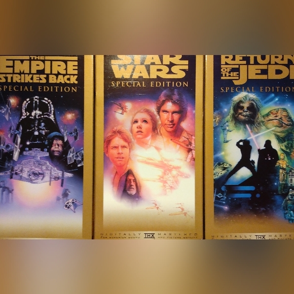 Star Wars Special Edition Trilogy VHS set - Picture 3 of 6